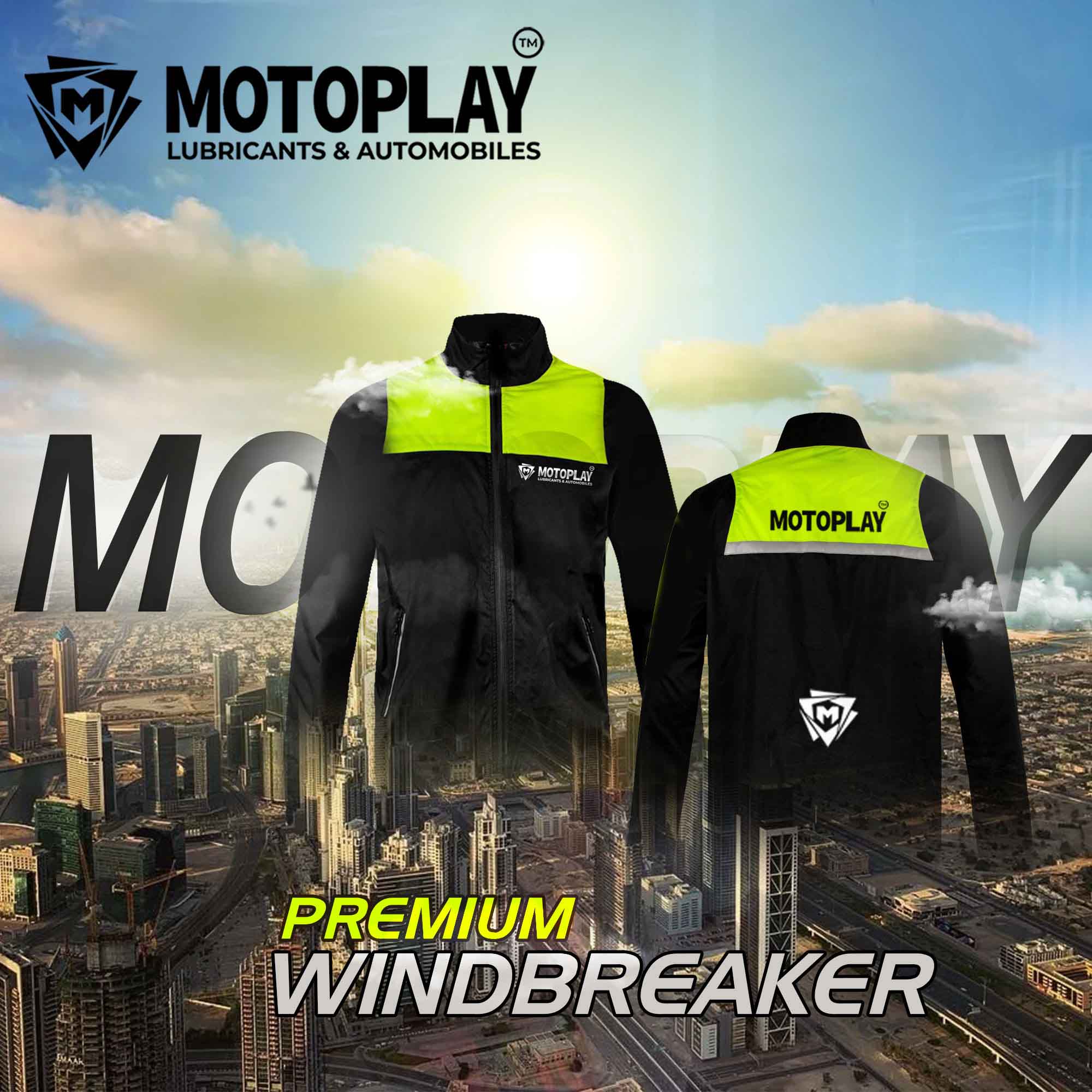 MOTOPLAY Premium Windbreaker Image